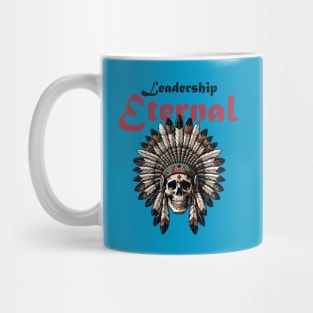 Indian chief skull Mug